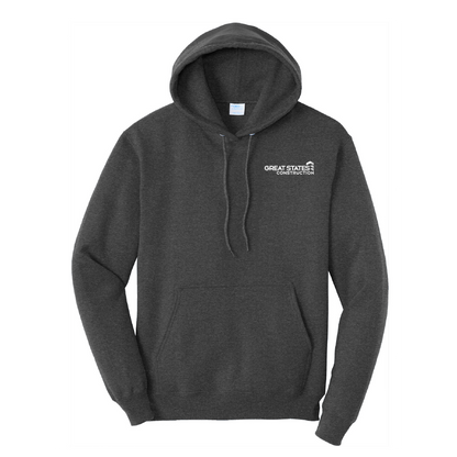 GSC211. Port & Company® Men's Core Fleece Hooded Sweatshirt