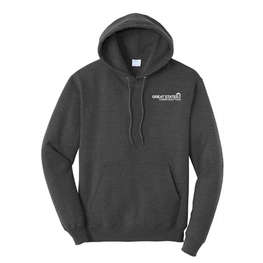 GSC211. Port & Company® Men's Core Fleece Hooded Sweatshirt