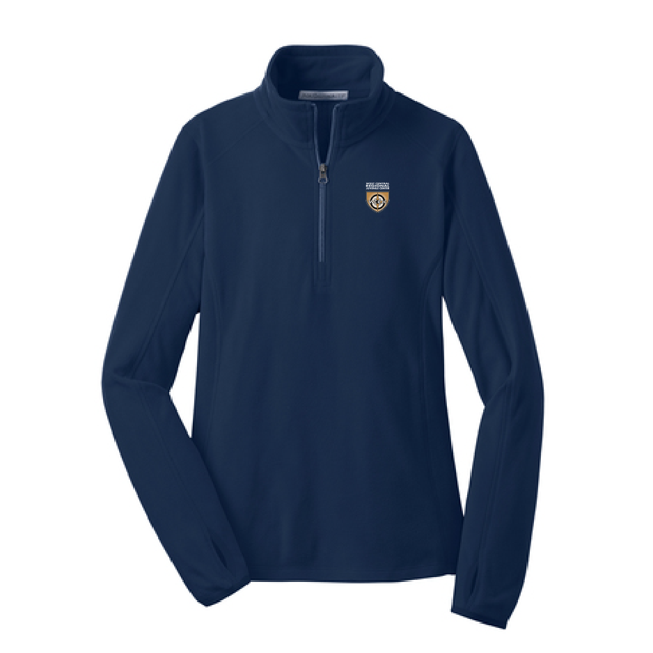 WRJ103. Port Authority® Ladies Microfleece 1/2-Zip Pullover