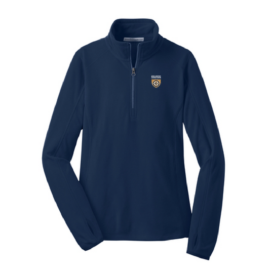 WRJ103. Port Authority® Ladies Microfleece 1/2-Zip Pullover
