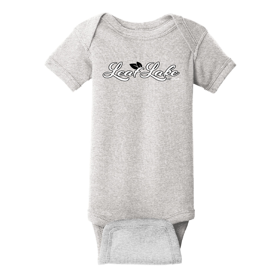 LL406. Rabbit Skins™ Infant Short Sleeve Baby Rib Bodysuit