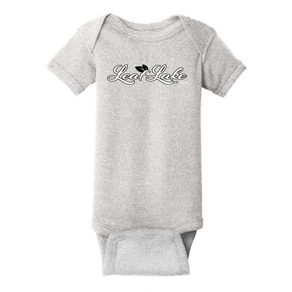 LL406. Rabbit Skins™ Infant Short Sleeve Baby Rib Bodysuit