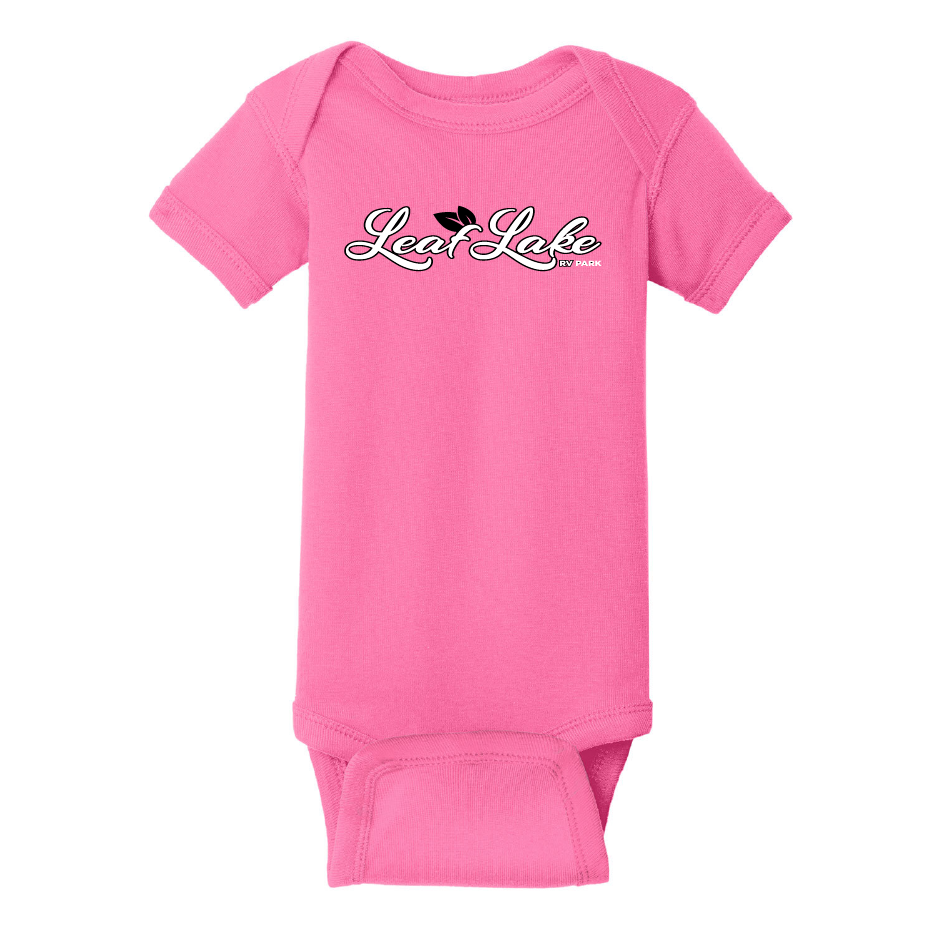 LL406. Rabbit Skins™ Infant Short Sleeve Baby Rib Bodysuit