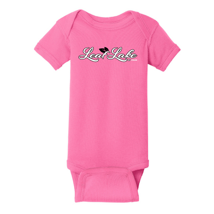 LL406. Rabbit Skins™ Infant Short Sleeve Baby Rib Bodysuit