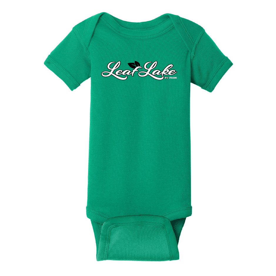 LL406. Rabbit Skins™ Infant Short Sleeve Baby Rib Bodysuit