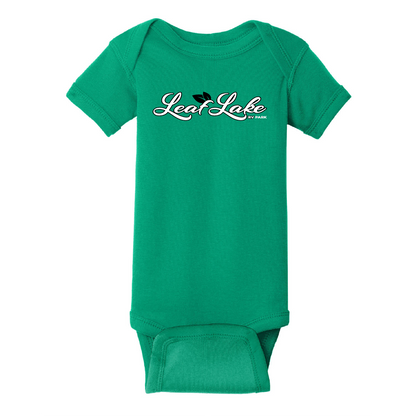 LL406. Rabbit Skins™ Infant Short Sleeve Baby Rib Bodysuit