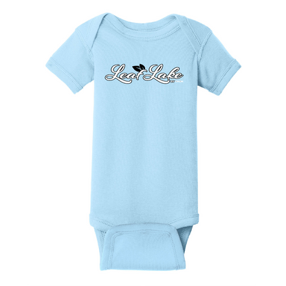 LL406. Rabbit Skins™ Infant Short Sleeve Baby Rib Bodysuit