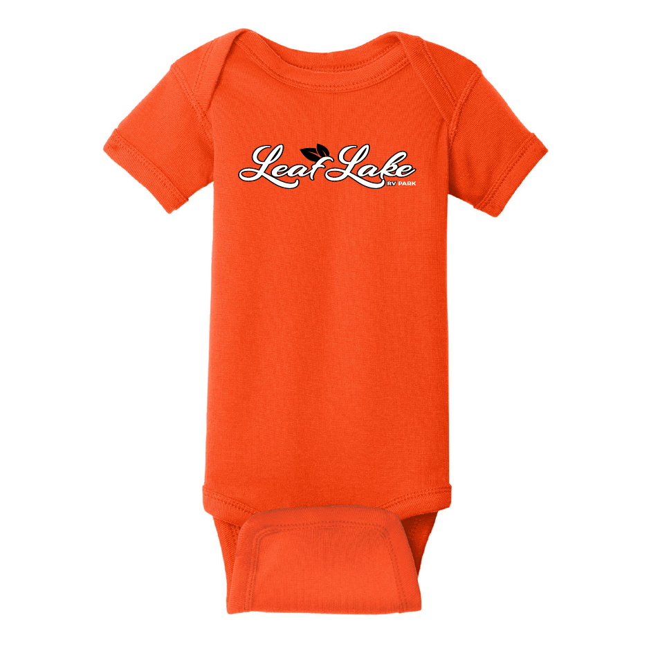 LL406. Rabbit Skins™ Infant Short Sleeve Baby Rib Bodysuit
