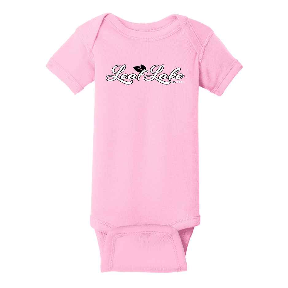 LL406. Rabbit Skins™ Infant Short Sleeve Baby Rib Bodysuit