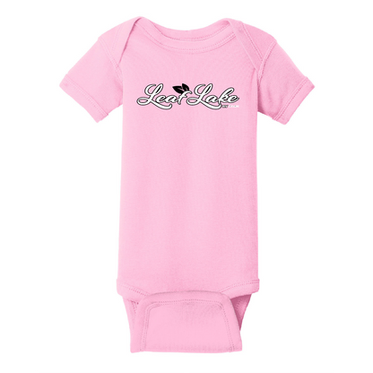LL406. Rabbit Skins™ Infant Short Sleeve Baby Rib Bodysuit