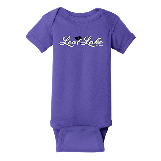 LL406. Rabbit Skins™ Infant Short Sleeve Baby Rib Bodysuit