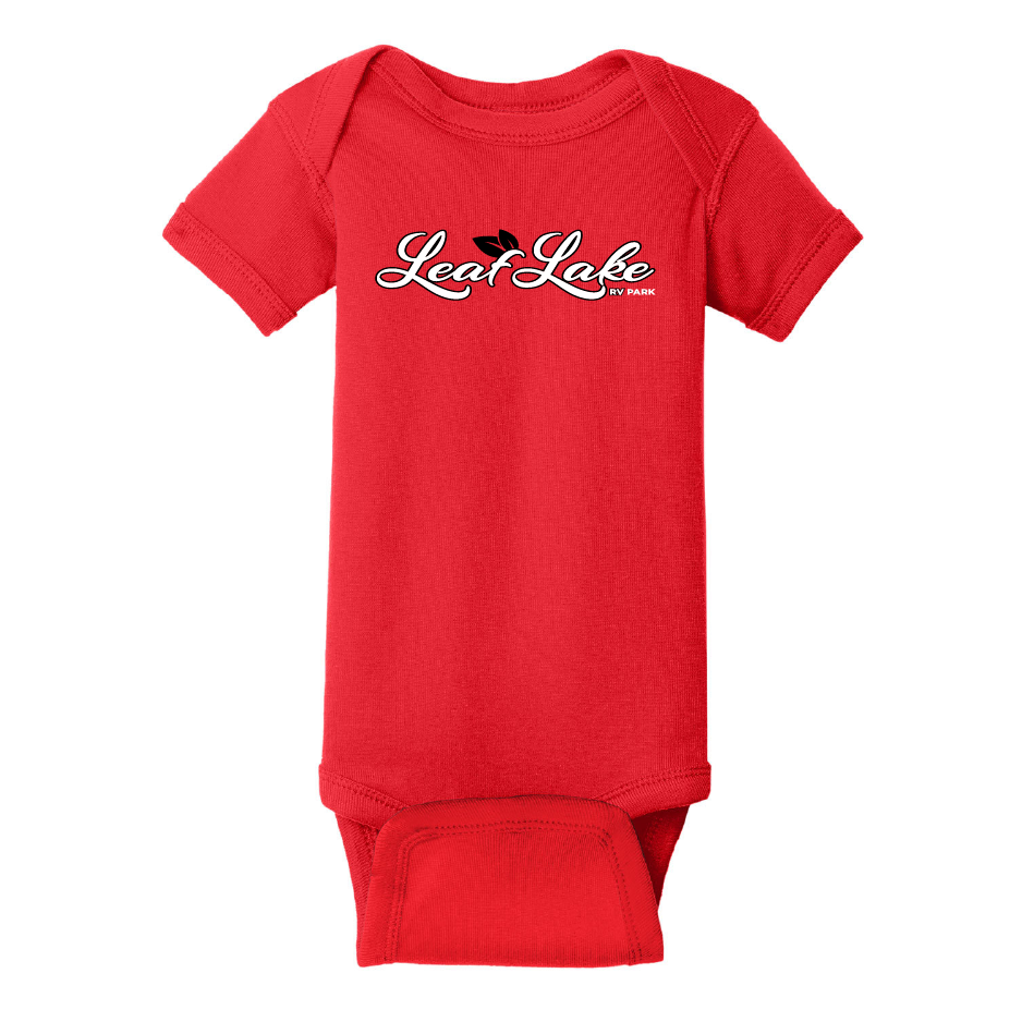 LL406. Rabbit Skins™ Infant Short Sleeve Baby Rib Bodysuit