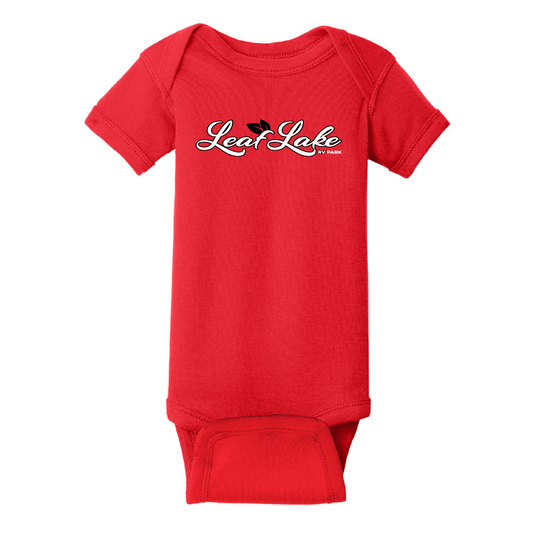 LL406. Rabbit Skins™ Infant Short Sleeve Baby Rib Bodysuit