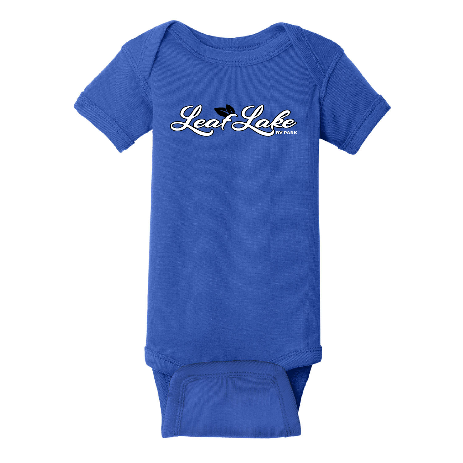 LL406. Rabbit Skins™ Infant Short Sleeve Baby Rib Bodysuit