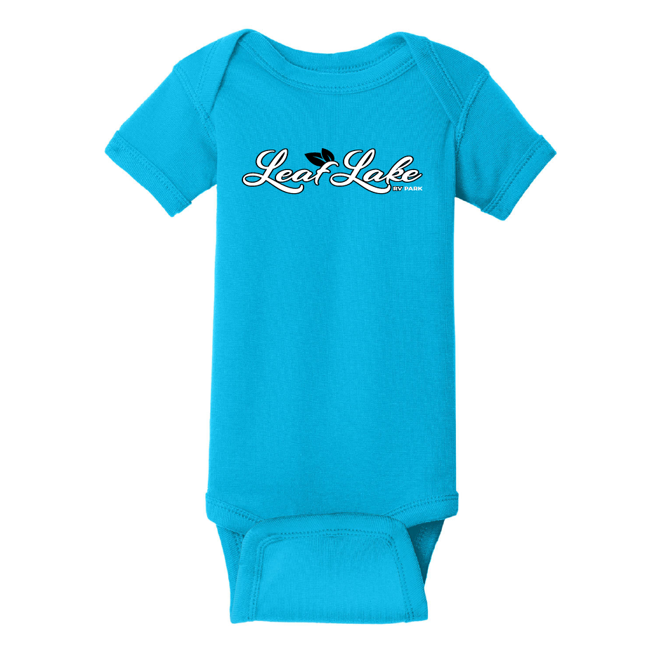 LL406. Rabbit Skins™ Infant Short Sleeve Baby Rib Bodysuit
