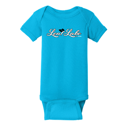 LL406. Rabbit Skins™ Infant Short Sleeve Baby Rib Bodysuit