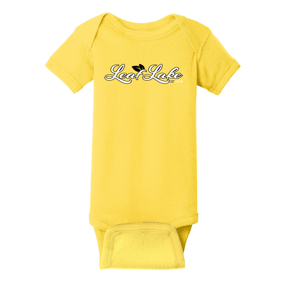 LL406. Rabbit Skins™ Infant Short Sleeve Baby Rib Bodysuit