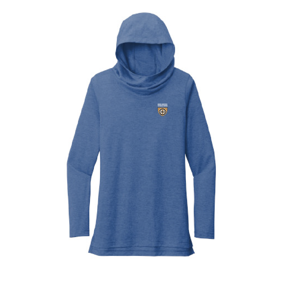 WRJ106. Sport-Tek ® Ladies PosiCharge ® Tri-Blend Wicking Long Sleeve Hoodie