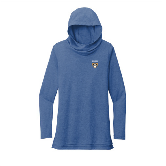 WRJ106. Sport-Tek ® Ladies PosiCharge ® Tri-Blend Wicking Long Sleeve Hoodie