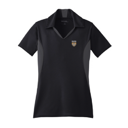WRJ105. Sport-Tek® Ladies Side Blocked Micropique Sport-Wick® Polo
