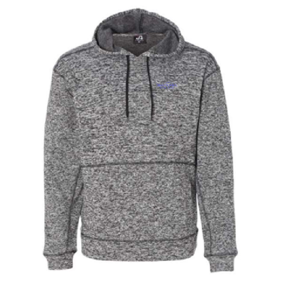 MAW207. Men's J. America Cosmic Fleece Hooded Sweatshirt