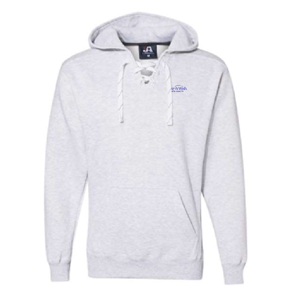 MAW209. Men's J. America Sport Lace Hooded Sweatshirt