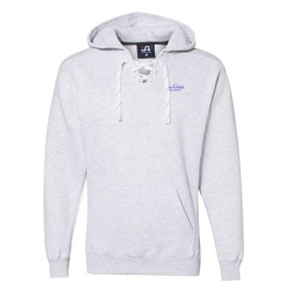 MAW209. Men's J. America Sport Lace Hooded Sweatshirt