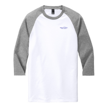 MAW200. Men's District® Perfect Tri® 3/4-Sleeve Raglan