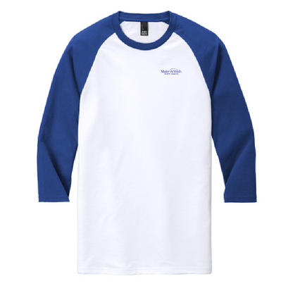 MAW200. Men's District® Perfect Tri® 3/4-Sleeve Raglan