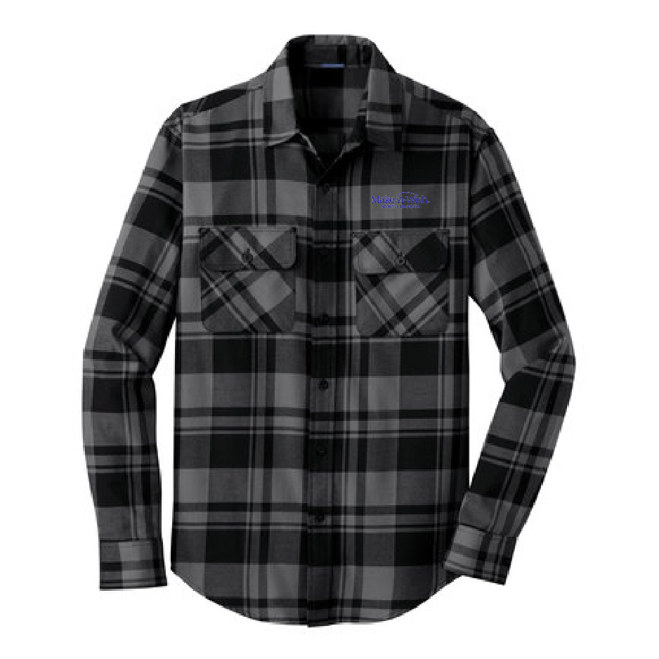 MAW204. Men's Port Authority® Plaid Flannel Shirt
