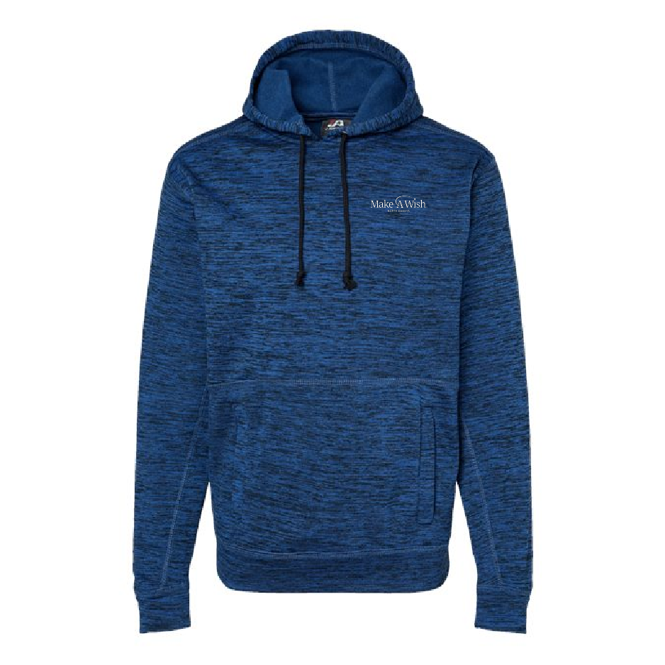 MAW207. Men's J. America Cosmic Fleece Hooded Sweatshirt