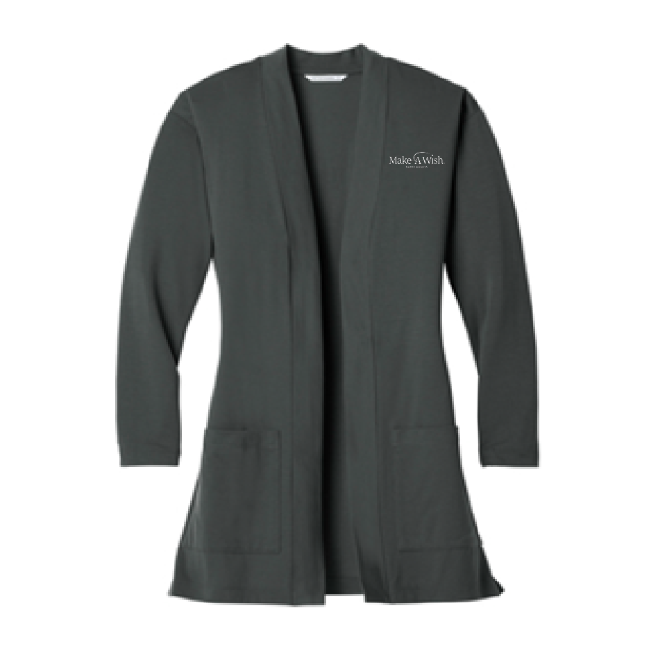 MAW117. Ladies Concept Long Pocket Cardigan