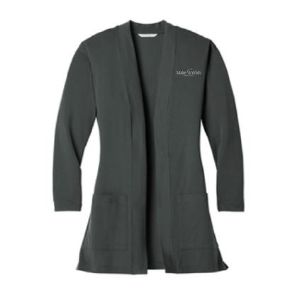 MAW117. Ladies Concept Long Pocket Cardigan