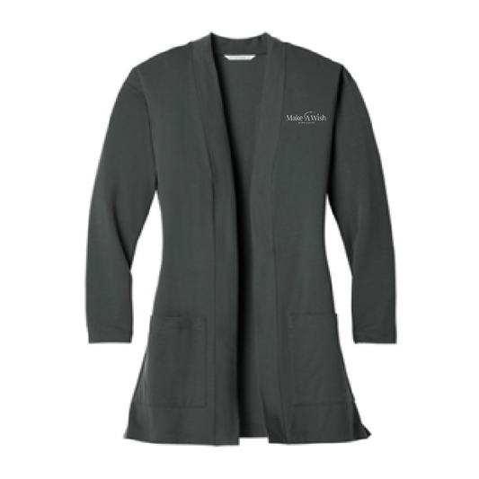 MAW117. Ladies Concept Long Pocket Cardigan