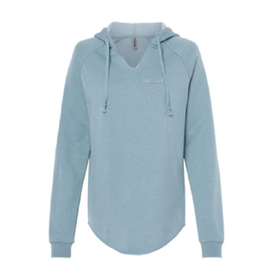 MAW118. Women’s California Wave Wash Hooded Sweatshirt