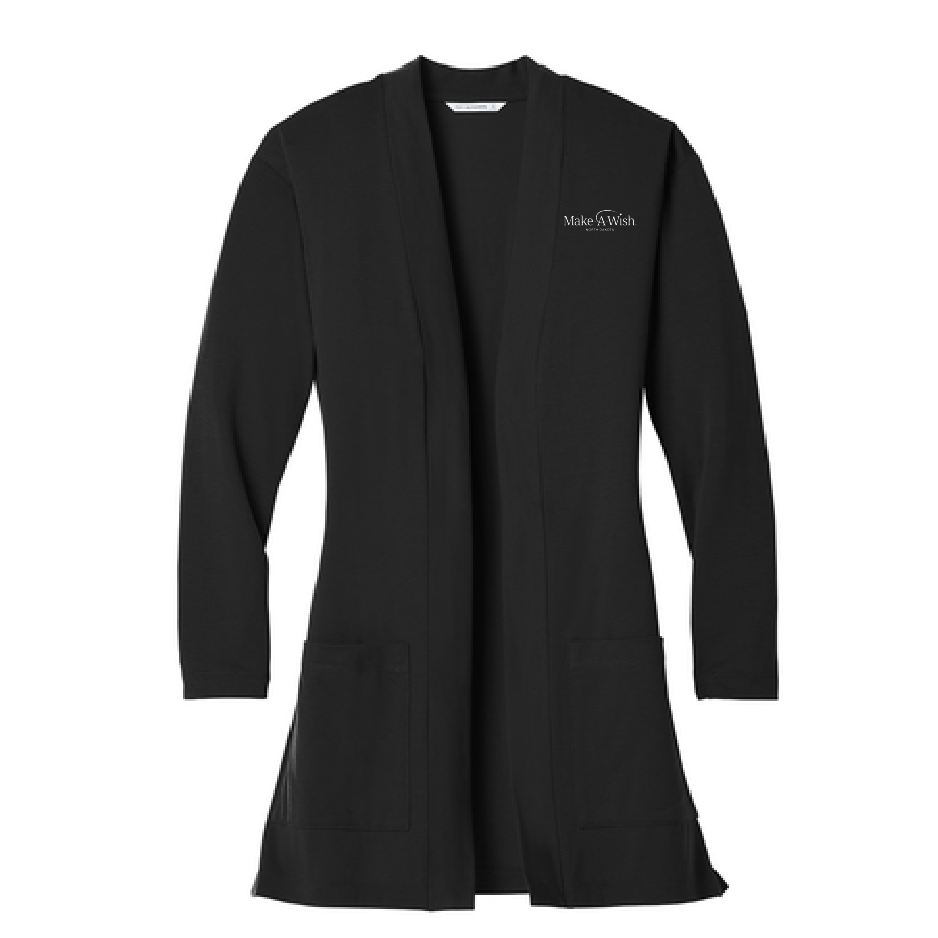 MAW117. Ladies Concept Long Pocket Cardigan