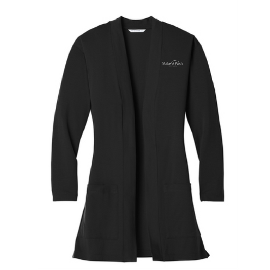 MAW117. Ladies Concept Long Pocket Cardigan