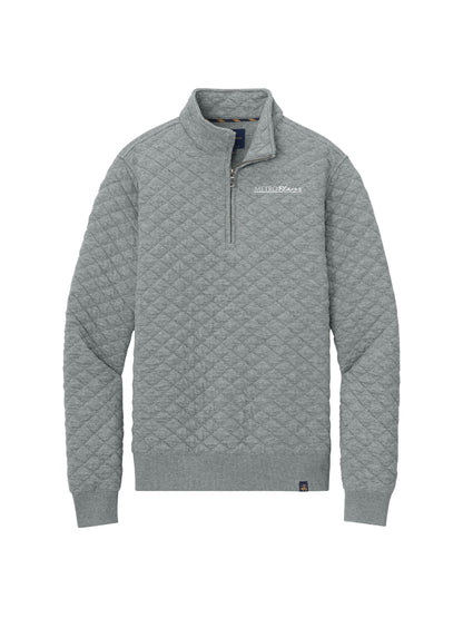 MPM134. Brooks Brothers Diamond Quilt 1/4-Zip