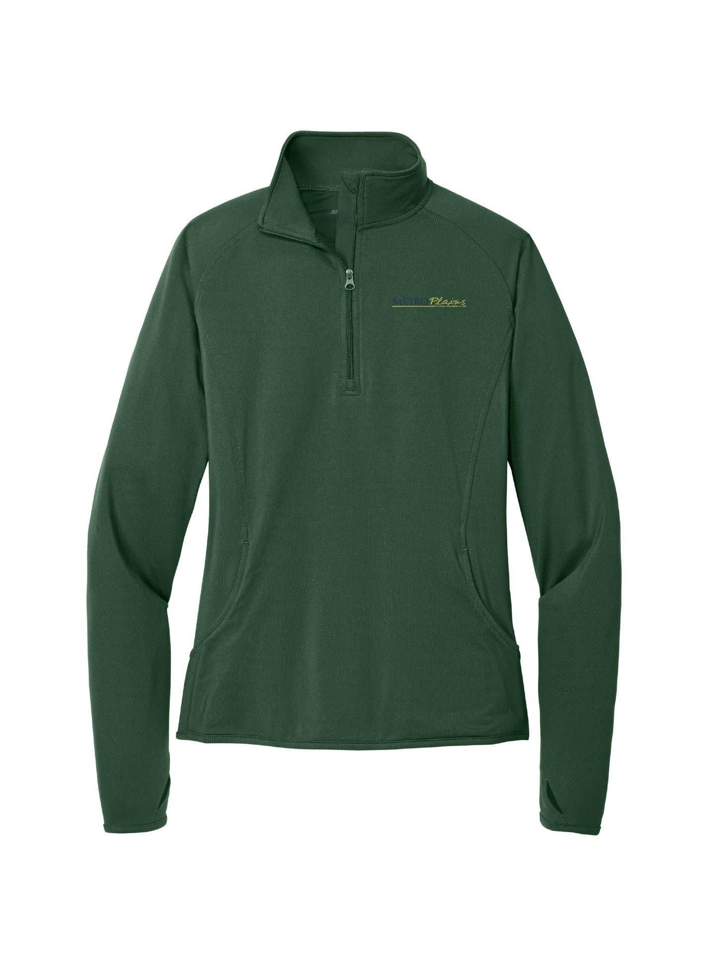 MPM203. Ladies Sport-Wick® Stretch 1/2-Zip Pullover