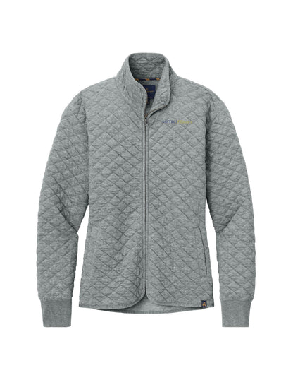 MPM223. Brooks Brothers Women’s Diamond Quilt Full-Zip