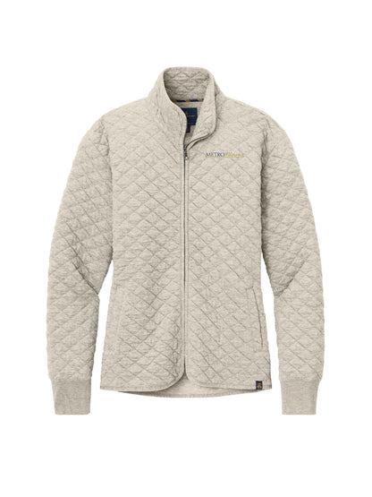 MPM223. Brooks Brothers Women’s Diamond Quilt Full-Zip