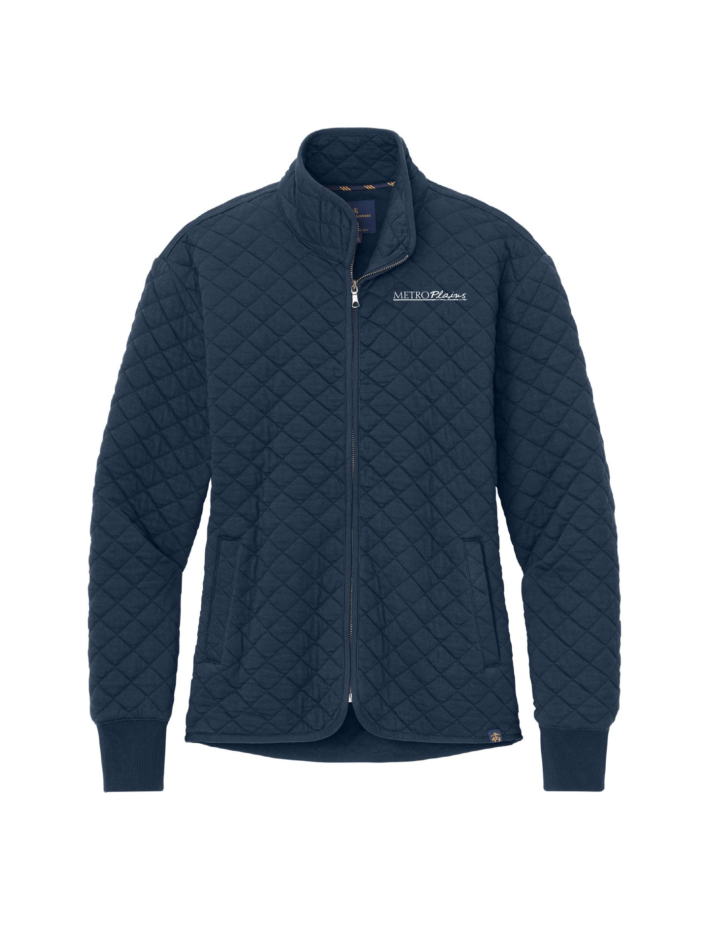 MPM223. Brooks Brothers Women’s Diamond Quilt Full-Zip