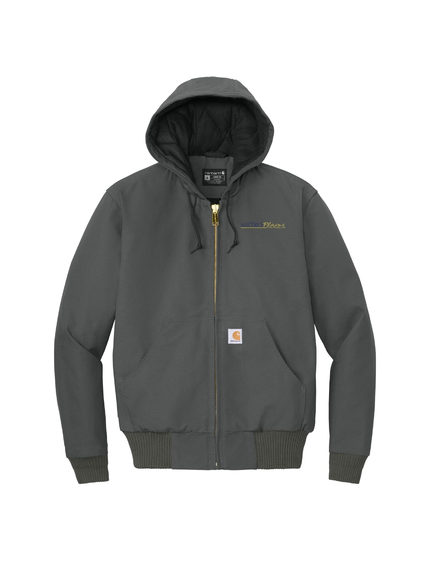 MPM111. Carhartt ® Quilted-Flannel-Lined Duck Active Jacket