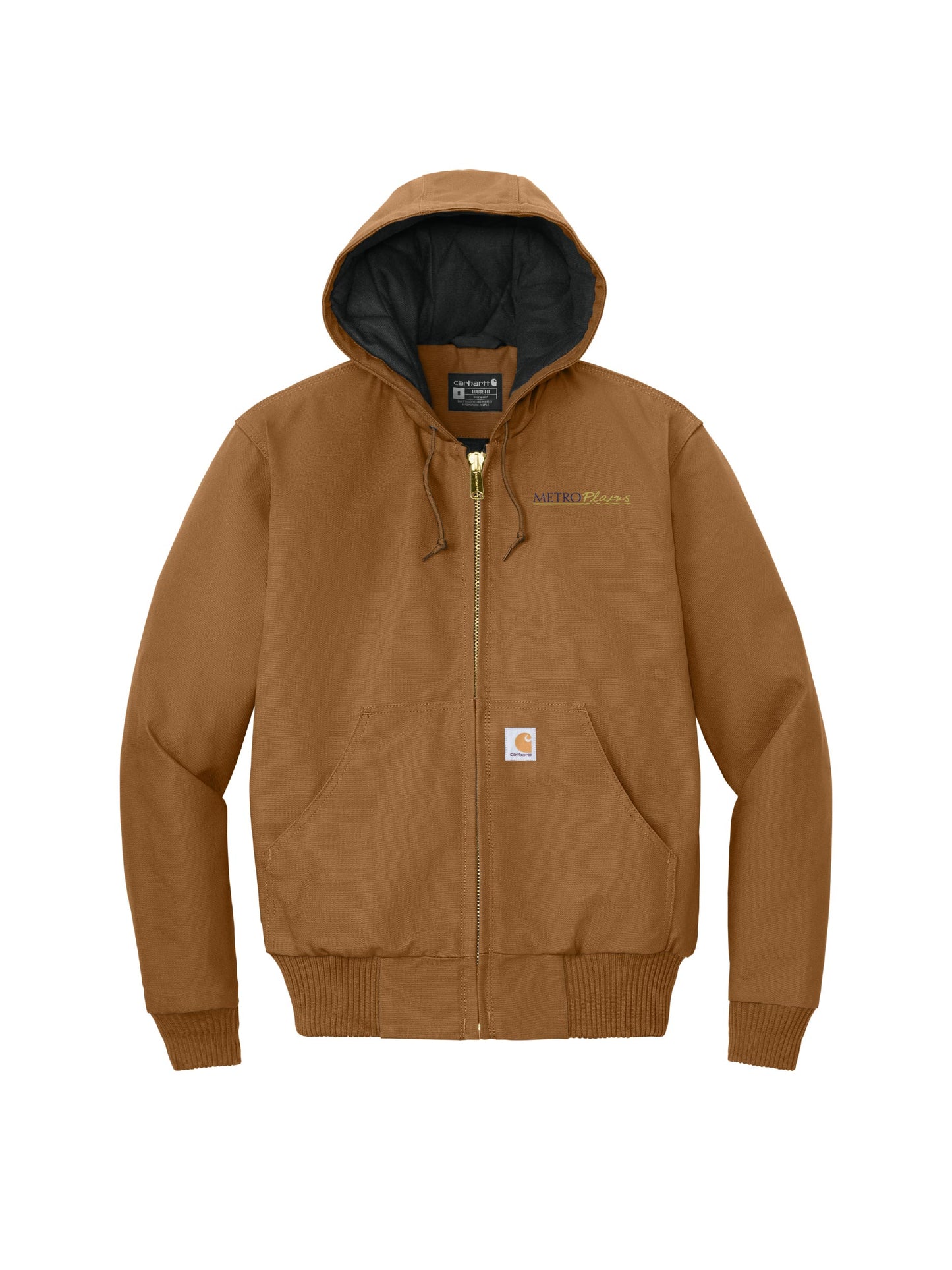 MPM111. Carhartt ® Quilted-Flannel-Lined Duck Active Jacket