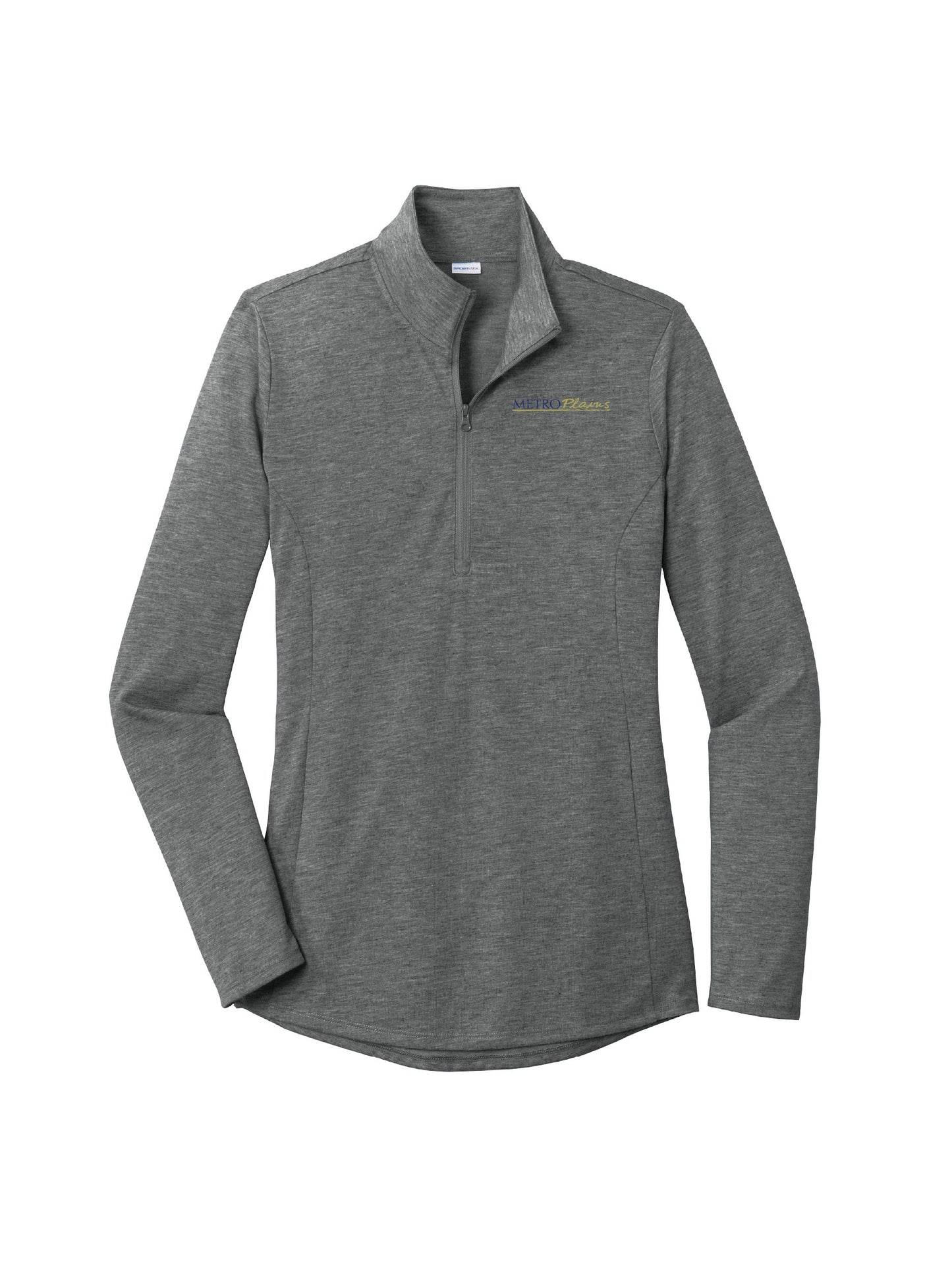MPM205. Ladies PosiCharge ® Tri-Blend Wicking 1/4-Zip Pullover