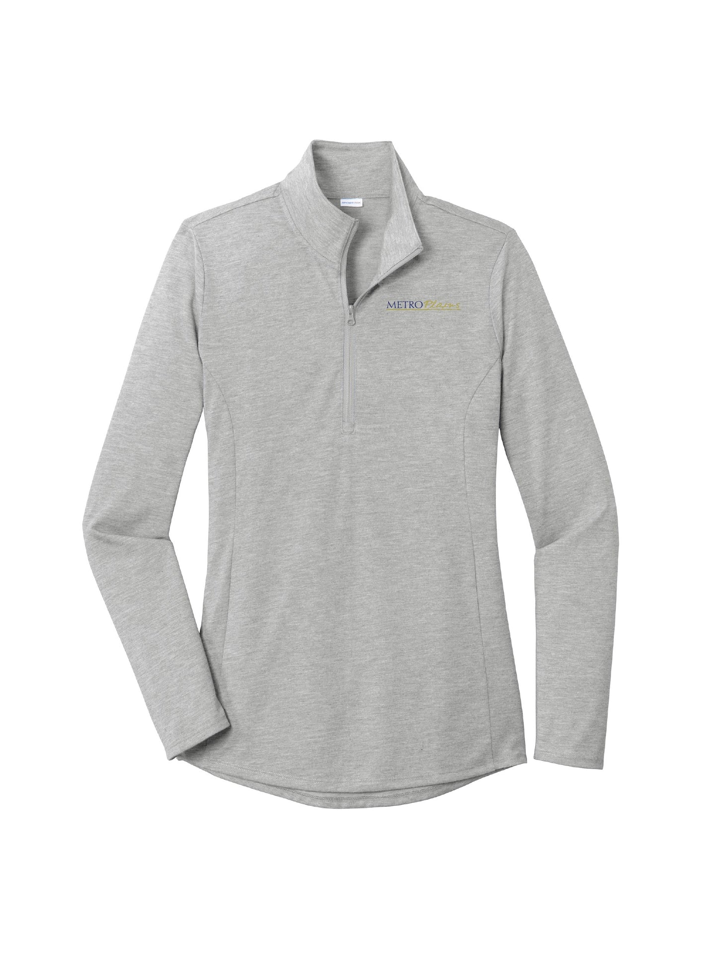 MPM205. Ladies PosiCharge ® Tri-Blend Wicking 1/4-Zip Pullover