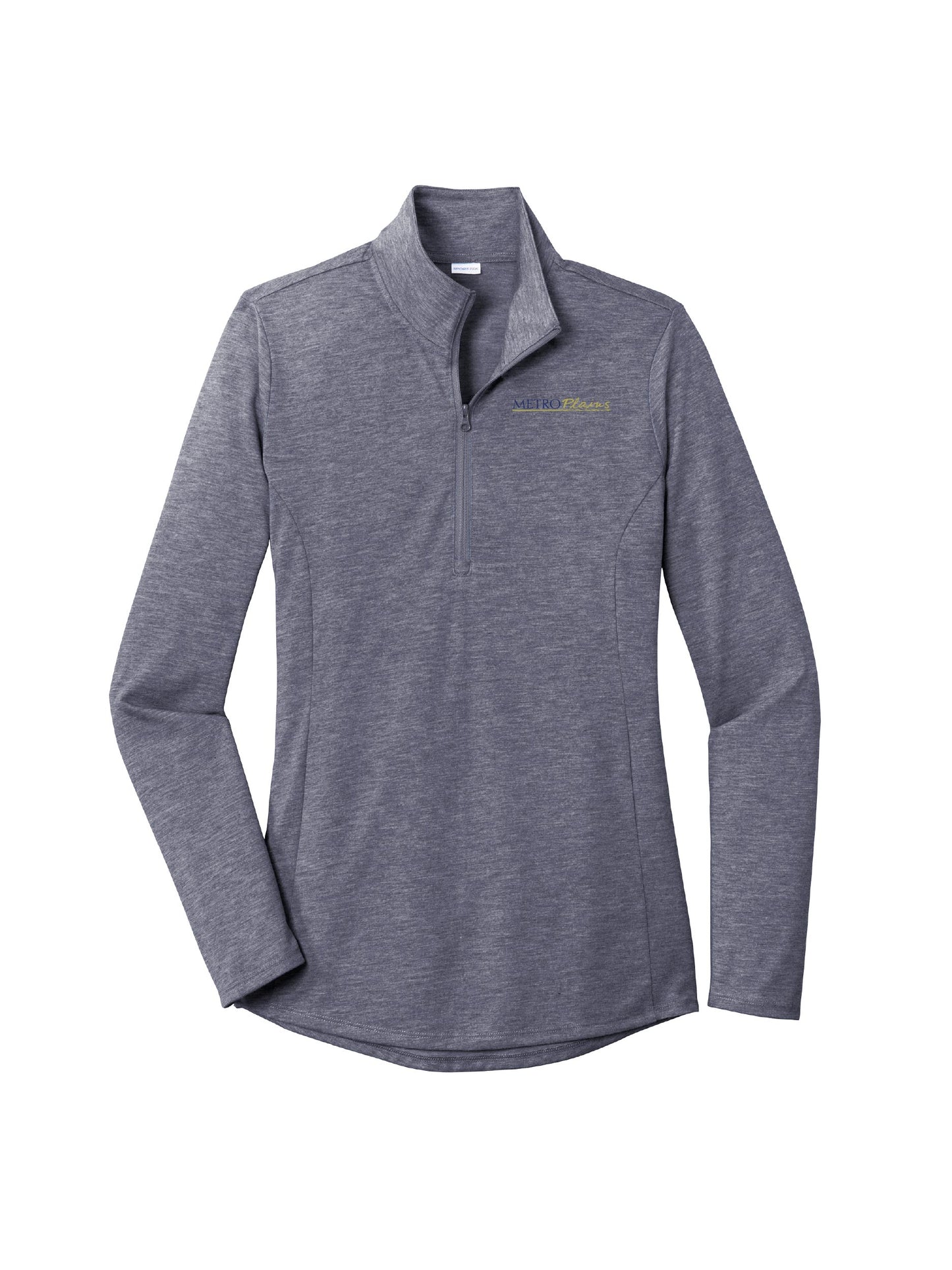 MPM205. Ladies PosiCharge ® Tri-Blend Wicking 1/4-Zip Pullover