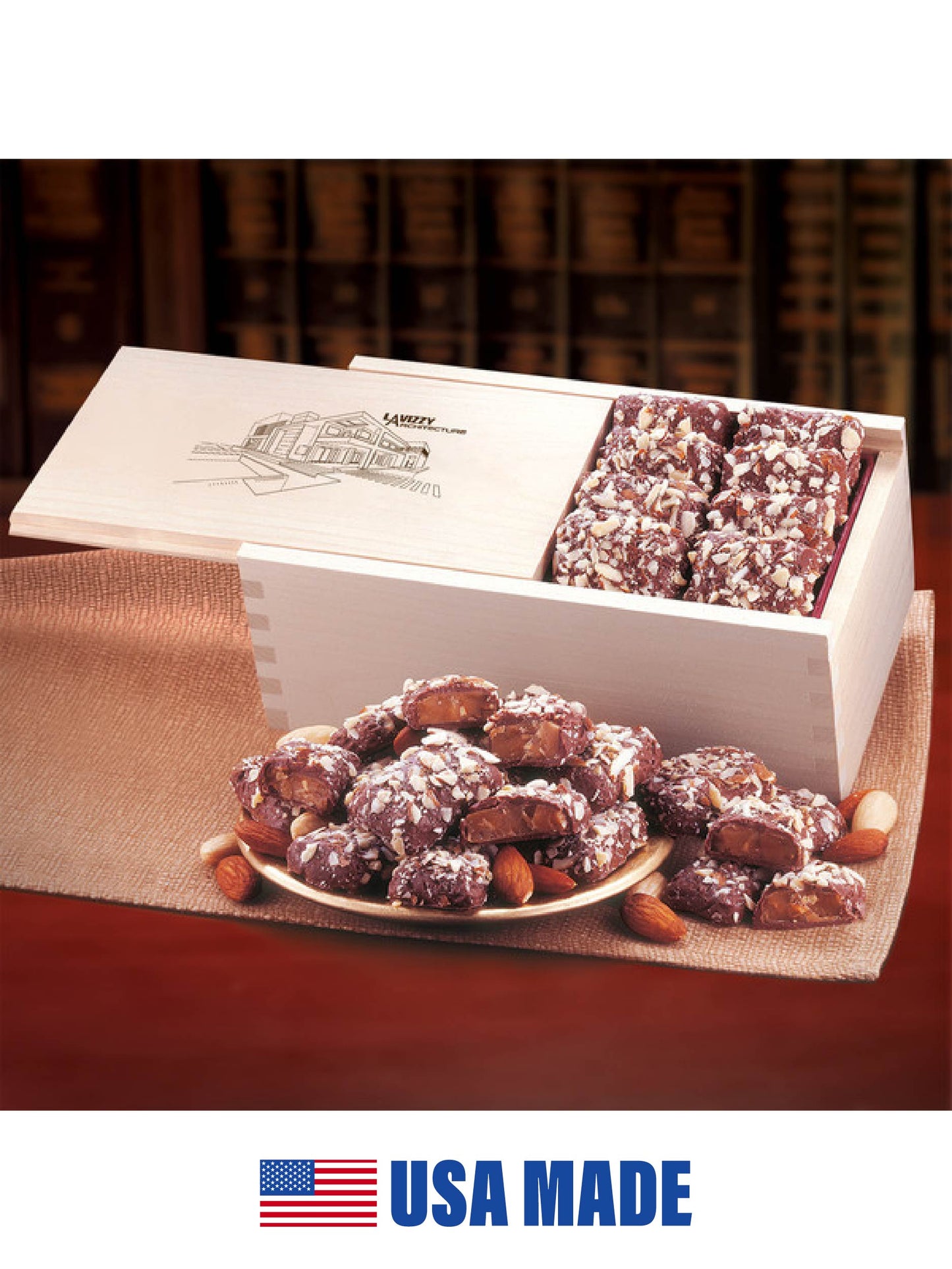 MRG100: Maple Ridge English Toffee in Wooden Collector's Box