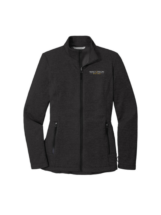 MA101. Port Authority® Ladies Collective Striated Fleece Jacket