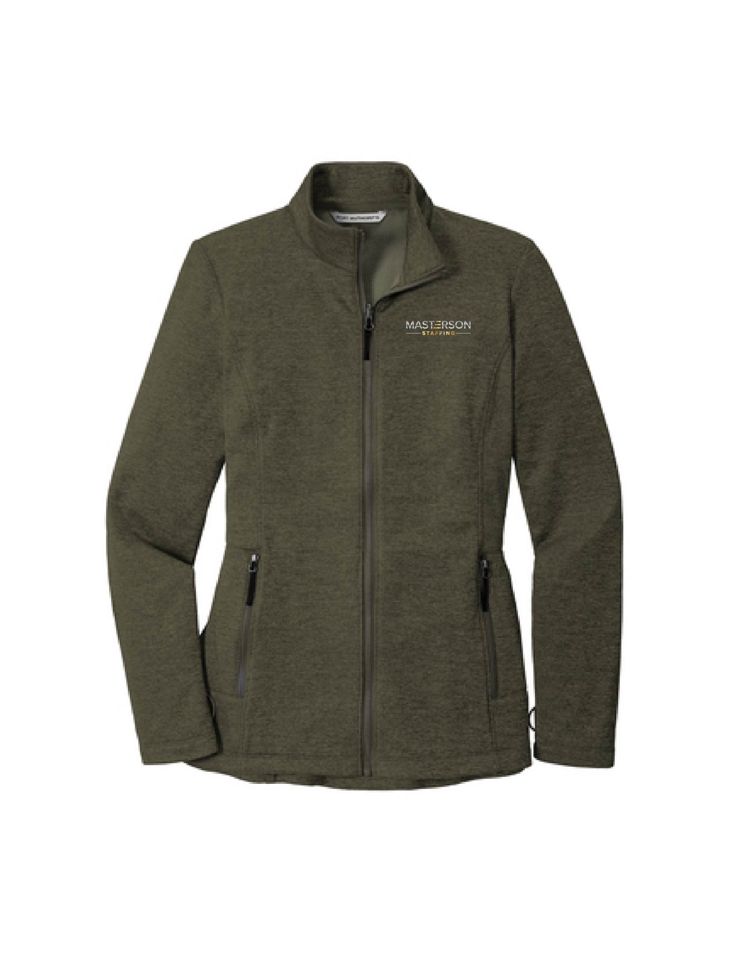 MA101. Port Authority® Ladies Collective Striated Fleece Jacket